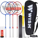 НАБОР ДЛЯ БАДМИНТОНА РАКЕТКИ СЕТКА СТОЙКИ СТАВНИ