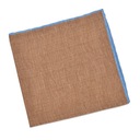 Элегантный коричневый нагрудный платок