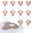 10 мешков для пылесоса MACCALISTER PARKSIDE PNTS 30 л 1300 1400 PWD 20 25 30