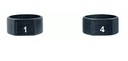 НОМЕРНЫЕ КОЛЬЦА ДЛЯ РАЗЪЕМОВ PROEL 1-24 XLR
