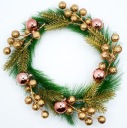 РОЖДЕСТВЕНСКИЙ ВЕНОК, ДВЕРНОЕ СОЗДАНИЕ, КУЛОН, 21 см