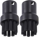 2x КРУГЛЫЕ ЩЕТКИ для KARCHER STEAMER SC1 SC2 SC3 SC4 SC5 С СИНТЕТИЧЕСКОЙ ЩЕТИНОЙ