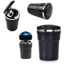 АВТОПЕПЕЛЬНИЦА СО СВЕТОДИОДОМ, МЕСТО ДЛЯ КРУЖКИ, корзина