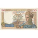 Francja, 50 Francs, Cérès, 1940, M.12319, AU(55-58 Kraj Francja