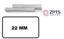 Соединитель для трубы ПВХ ZPTS Obrowo ZŁ-22 22 мм