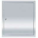 ОБЗОР ДВЕРИ НЕРЖАВЕЮЩАЯ СТАЛЬ 40х40 ЗАЩЕЛКА