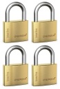 GERDA BRASS LINE 4 НАВЕСНЫЕ ЗАМКИ СИСТЕМА ОДНОГО КЛЮЧА 50