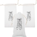 3 шт. СУМКА ДЛЯ БАЛЕТНОЙ ОБУВИ СО ШНУРКОМ ДЛЯ ХРАНЕНИЯ ОБУВИ