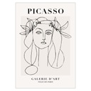 Постер 21x30 Пикассо Винтаж Женщина