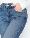 D1F050 NELLY__Y06 SPODNIE JEANS WYSOKI STAN__XXL Marka Nelly