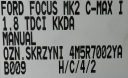 КОРОБКА ПЕРЕДАЧ FORD FOCUS MK2 C-MAX I 1.8 TDCI KKDA 4M5R7002YA  (15786223369) фото min 8