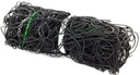 Volejbalová sieť oceľové lanko 1x9,5 m na hranie Farba sieťky čierna
