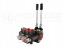 РОЗПОДІЛЮВАЧ ГИДРАВЛІЧНИЙ 2 СЕКЦІЙНИЙ 60L PRZYLACZA 22/22 ОРИГІНАЛ HYDROLIDER  (17549675775) фото min 4