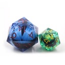 KOSTKA RPG MROŹNE SPOJRZENIE DRAUGRA PŁYNNA KOŚĆ K20 3,3 CM