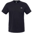 МУЖСКАЯ ФУТБОЛКА THE NORTH FACE M REAXION AMP CREW, ЧЕРНАЯ M