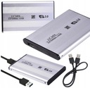 OBUDOWA DYSKU AOL 2,5 KIESZEŃ HDD SATA USB 3 SREBR