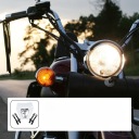 ФАРА ПЕРЕДНІЙ МОТОЦИКЛЕТНИЙ LED (СВІТЛОДІОД) ODPORNY NA RDZE I UDERZENIA, УНІВЕРСАЛЬНИЙ  фото 13