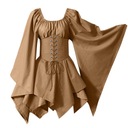 Retro košieľka Korzetové šaty Renesančná víla Elf C Dominujúci materiál polyester