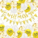 НАБОР ПРОЩАЛЬНЫЙ, окончание работы, учебы, ШАРЫ 30 шт, ГИРЛАНД, ИНСТРУКЦИЯ, ФЛАГИ