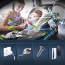 ВЕНТИЛЯТОР ВЕНТИЛЯТОР АВТО DO ПІДГОЛОВНИКІВ ЗАДНІХ USB ЧОРНИЙ  фото 7