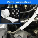 ШЛАНГ ВИПУСКНИЙ 25MM 150CM DO АГРЕГАТУ DIESELA Z 4 ХОМУТИ  фото 4