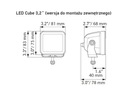 FARO DE DIODO LUMINOSOS HELLA 1FA 358 176-821 