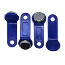 1 КУСОК. ВХОД Бесконтактный ключ Dallas iButton ПРОГРАММИРУЕМЫЙ RW1990 Синий.