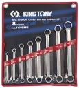 Ключи накидные ПРЯМЫЕ 8шт 6-22мм KING TONY