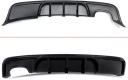 BMW 1 SERIES E82 M SPORT REAR БАМПЕР DIFFUSER ЧЕРНЫЙ  фото 6