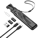 Набор Borofone из 3 адаптеров + кабель Type C на Type C + игла для SIM-карты