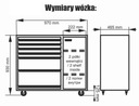 БАЛКА WARSZTAT. 7 SZUFLAD + WYPOSAŻENIE 488EL изображение 7