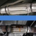 ЕЛАСТИЧНА ТРУБА ВИПУСКНА ZE СТАЛІ НЕРЖАВІЙКА 50*200*320MM DO РЕМОНТНИЙ АВТО  (17629186014) фото min 9