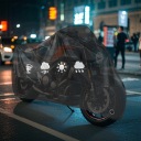 COVER NA MOTORCYCLE COMPLICATED PORTABLE Z BAG DO STORAGE EASY CARRY TRAVEL SAFE  photo 12