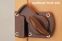 КОРИЧНЕВЫЙ ЗАМОК ДЛЯ ДВЕРИ VIVALDI ARMONIC