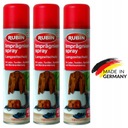 Impregnat Rubin - 3 Pak do butów kurtek 3x400ml