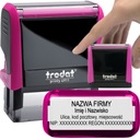 TRODAT STAMP 4911 ДЛЯ 4-СТРООЧНОГО ДИЗАЙНА КОРПОРАТИВНОГО ЛИЧНОГО ОФИСА + ЛАСТИК