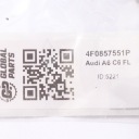 AUDI A6 C6 RESTYLAGE PROTECTION PARE-SOLEIL GAUCHE BEIGE 4F0857551Pphoto 13