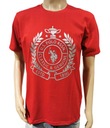 U.S. POLO ASSN bavlnené červené tričko logo S