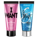 SOLEO I WANT 150ml PRZYSPIESZACZ OPALANIA + GRATIS BALSAM PO OPALANIU 150ml
