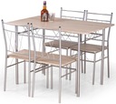 КОМПЛЕКТ кухонного стола и стульев FAUST OAK SONOMA Halmar