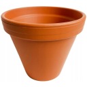 ЦВЕТОЧНЫЙ ВАЗ, ГЛИНА, ТЕРРАКОТ, 12 см, МОРОЗОСТОЙКИЙ, БАЛКОН, ТЕРРАСА
