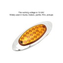 10 SZT. 18 ДІОД LED (СВІТЛОДІОД) СВІТЛО ГАБАРИТНІ БІЧНІ 12-24 V IP67 ВОЛОГОСТІЙКЕ KX  фото 8