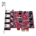 Kontroler PCI-E do 4XUSB 3.0 Rodzaj kontrolera USB