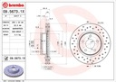 DISCOS ZAPATAS PARTE DELANTERA BREMBO SUBARU IMPREZA CUPÉ 