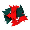 Елочные игрушки из фетра Микс 10 шт.