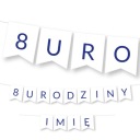 BANNER BIRTHDAY BANNER 123456789 +IMMED синий