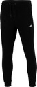 СПОРТИВНЫЕ БРЮКИ 4F, ХЛОПОК, вес 300 г., СВЯЗАННЫЕ, ЧЕРНЫЕ SPMD001B, размер XL
