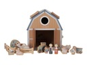 Little Dutch Farma Domček pre bábiky drevený prenosný Séria Domečky