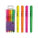 Неоновые хайлайтеры Academy 4 цвета Интерпринт