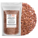 SIEMIĘ LNIANE NATURALNE 1kg Ziarno nasiona jakość